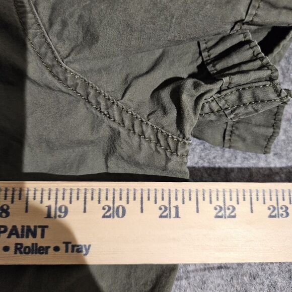 Converse One Star Shirt Mens Medium Short Sleeve Western Snap Casual - Picture 6 of 8